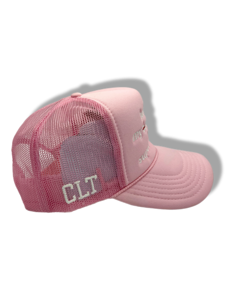my baby daddy is a supermodel hat pink