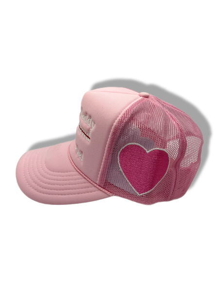 my baby daddy is a supermodel hat pink
