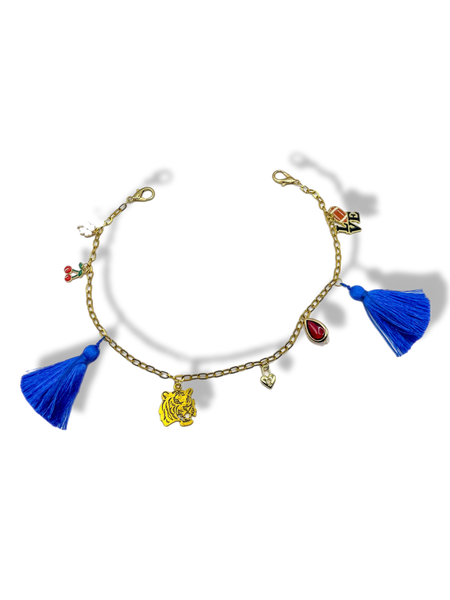 Burning Blue Purse/Belt Loop Chain
